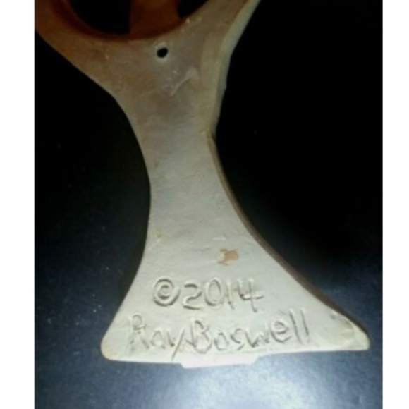 Jesus Icon Crucifix Cast Stone Ray Boswell Wall Hung Chalice Host Unique… - Picture 4 of 4